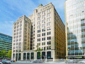 Exterior shot depicting the Tower Building, an office property in Washington, D.C., that OPI may be willing to sell.