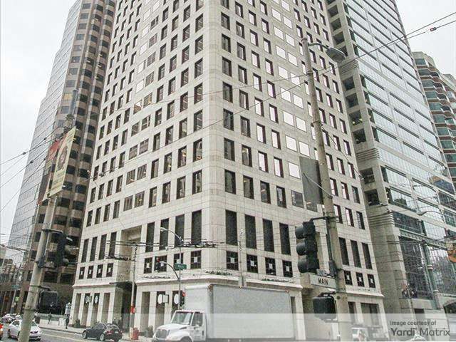 Exterior image of 123 Mission St., an office high-rise in San Francisoc.