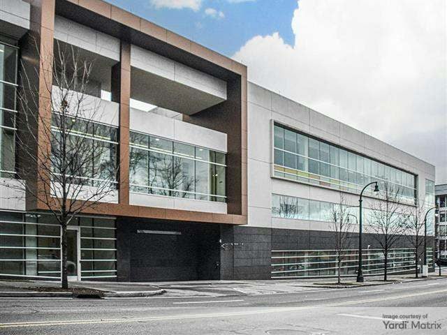 Exterior shot of the Emory Proton Therapy Center in Atlanta.