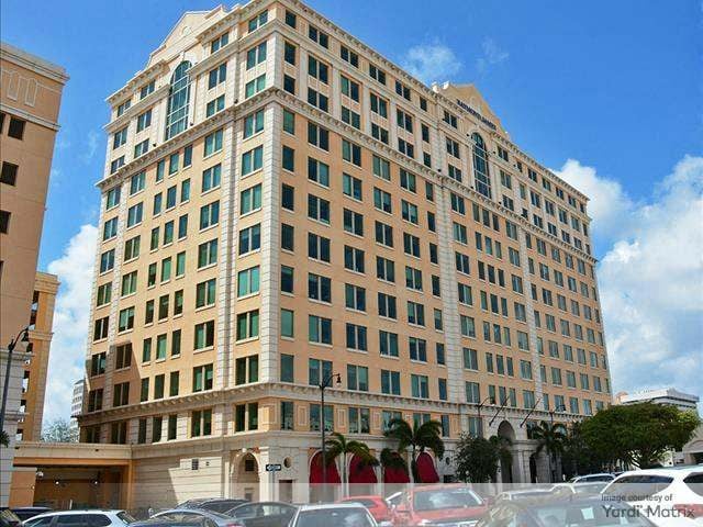 Exterior photo of the office building at 2525 Ponce de Leon Blvd. in Coral Gables, Fla.