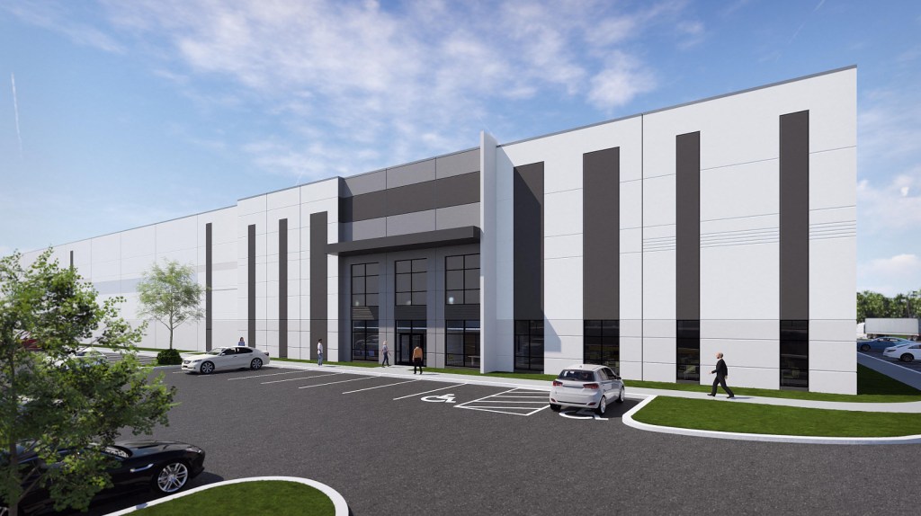 A rendering of 300 Keystone Drive.
