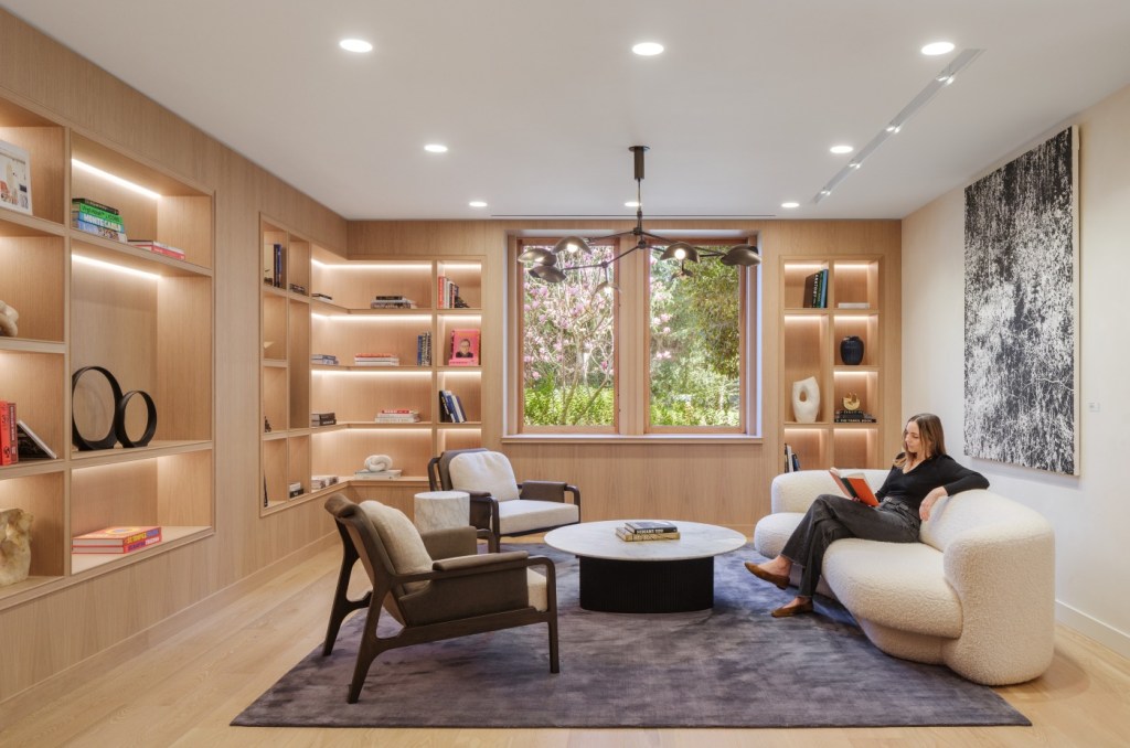 interior of private equity firm at Menlo Park