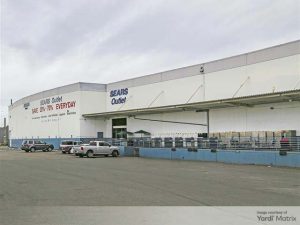 Exterior shot of 500 West End Ave., a 374,339-square-foot industrial facility in Santa Ana, Calif.