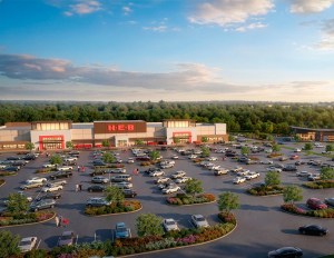 A rendering of Commerce District at Valley Ranch.