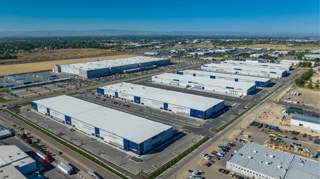 An aerial photo of Fuller84 Business Park