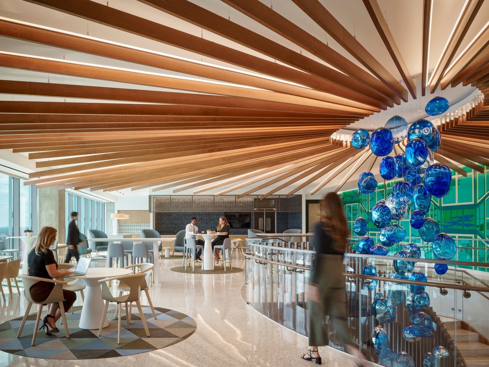 interior from Haynes Boone headquarters in Dallas