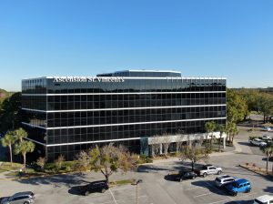 Exterior image of Butler Pointe, a five-story office property i Jacksonville, Fla.