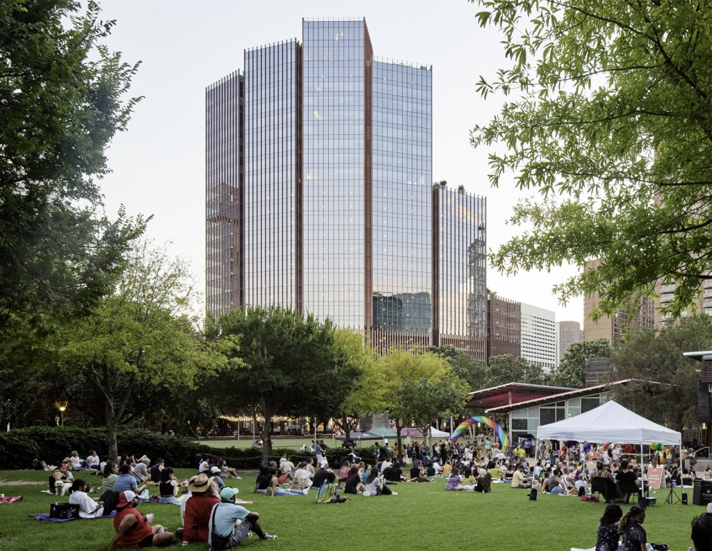 A photo of Norton Rose Fulbright Tower in Houston.
