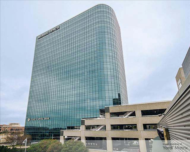 A ground-level photo of Premier Place.