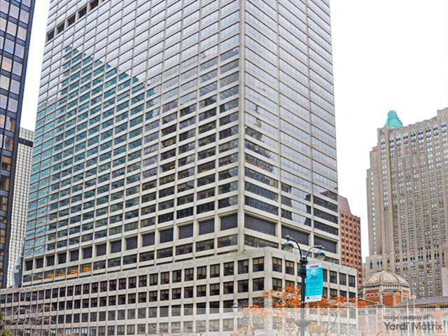 Exterior shot of 345 Park Ave., a 1.9 million-square-foot office building in Manhattan's Plaza District.