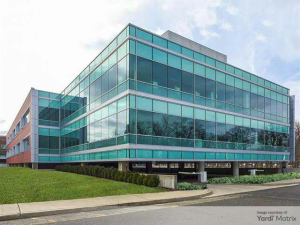 Exterior shot of the fourth building in the Sylvan Corporate Center, in Englewood Cliffs, NJ.