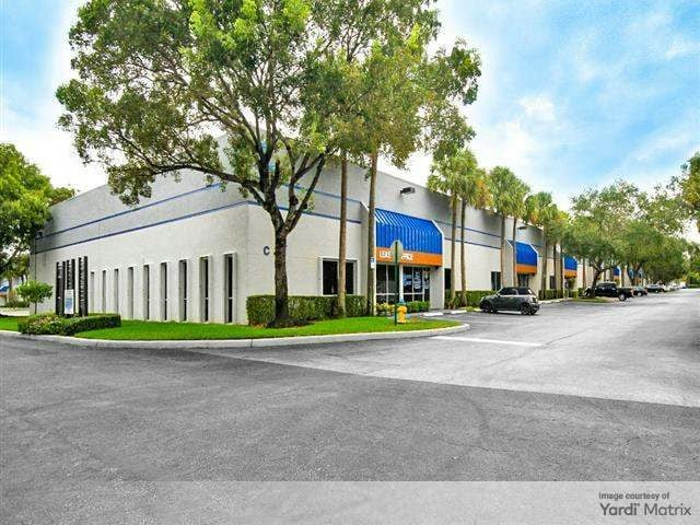 Image of the Lyons Business Park, a 10-buuilding flex industrial park in Coconut Creek, Fla.