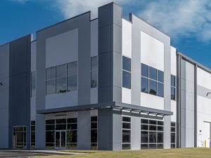 Rendering of Building 1 within Jackson 85 North Business Park, an industrial facility in Pendergrass, Ga.