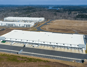 Aerial photo of industrial property in Cartersville, Ga.