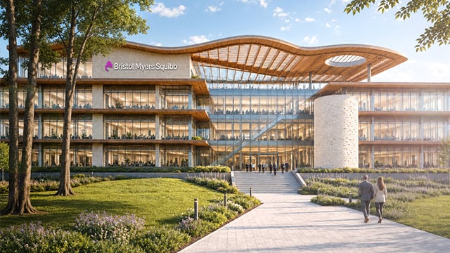Rendering of 600,000-square-foot manufacturing facility in Houston