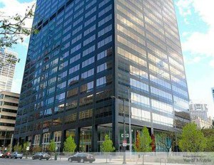 A photo of 2000 Market St., a 29-story office building in Philadelphia.