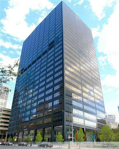 A photo of 2000 Market St., a 29-story office building in Philadelphia.