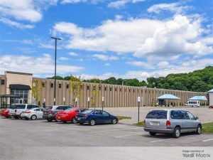 Exterior shot of 2250 Roswell Drive, an industrial facility in Pittsburgh.