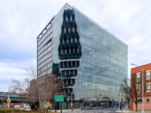 A ground-level photo of 40 Tenth.