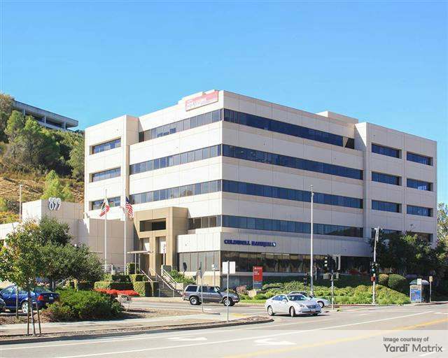 A photo of 899 Northgate Drive, an office building in San Rafael, Calif.