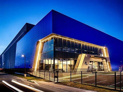 Aligned’s properties, a 180-megawatt data center in Ashburn, Va.