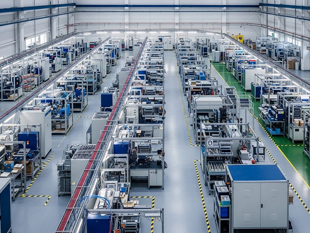 modern manufacturing facility