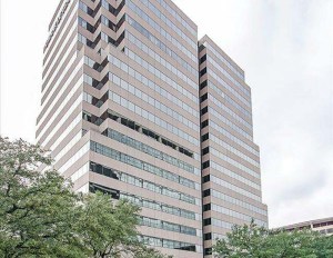 A photo of the Sherry Lande Place office tower in Dallas.
