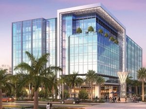 Rendering of The Palm, Beach Gardens, an office project underway in Palm Beach Gardens, Fla.