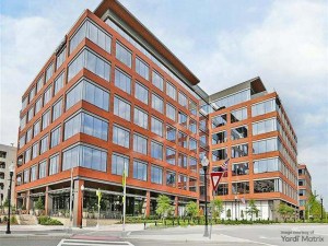 Exterior shot of the West Building within M Station at Morristown, an office building in Morristown, N.J.
