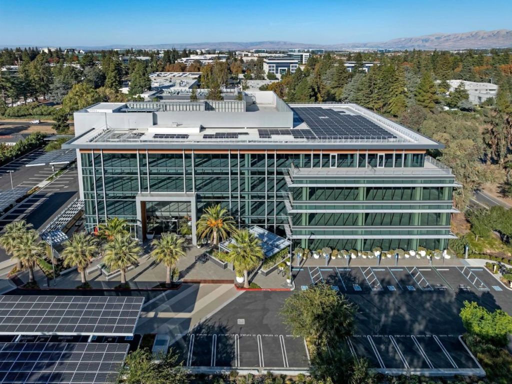 an aerial view of 285 Sobrante Way