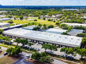 Aerial image of Seaboard Industrial Center, an industrial property in Orlando, Fla.