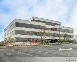 A photo of Corporetum Office Campus X in Lisle, Ill.