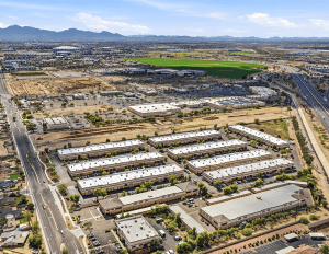 Aerial view of Industrial Campus in Phoenix