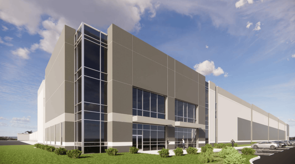 rendering of industrial building in Columbus