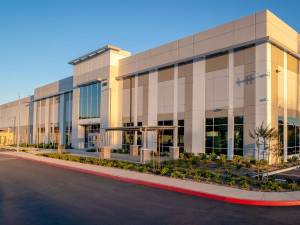 Exterior shot depicting one of Walmart's warehouse facilities.