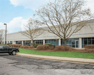 Exterior shot of Parkway Center at Beaumeade, an industrial facility part of Starwood Capital Group's portfolio in metro Washington, D.C.